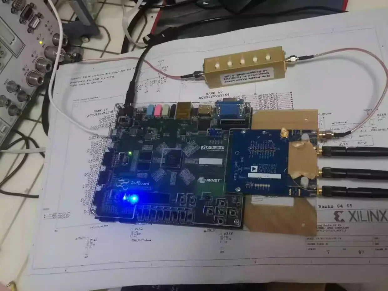Zedboard AD-FMCOMMS3-EBZ AD9361 SDR Radio RF Transceiver Zynq FPGA
