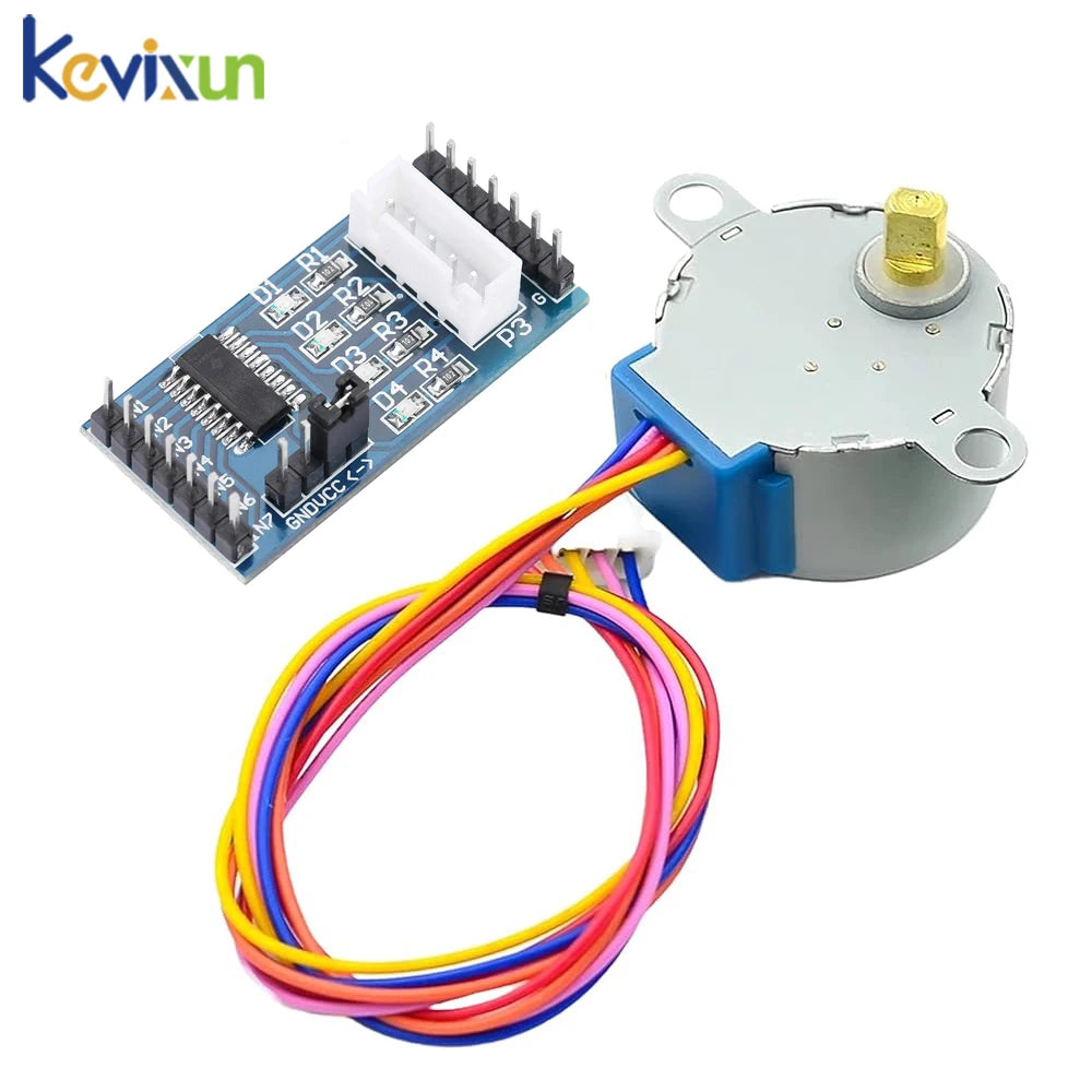 ULB2003 Module 5V DC Stepper Motor Driver Board for 8BYJ-48 28BYJ-48 4-Phase DIY Robot Projects with ULN2003 PIC MCU Control