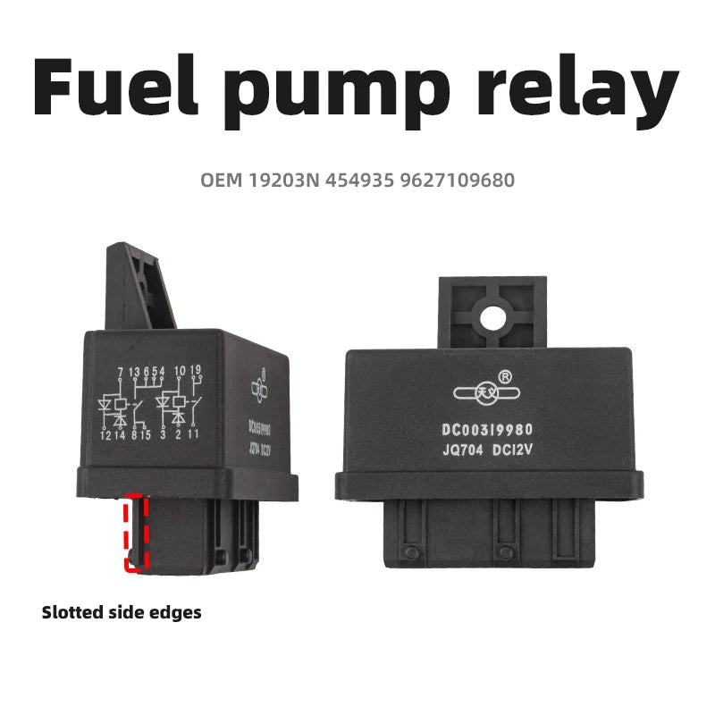 19203N 454935 for Peugeot 206 306 405 406 806 Citroen BERLINGO XSARA XANTIA Fuel Pump Relay