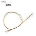 Silver Solder Wire Low Temp Easy Flow 0.5/0.7/1.0/1.5mm for Jewelry Making DIY Craft Soldering Repair Accessories