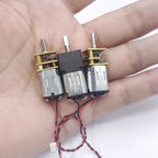 Mini N20 Gear Motor DC 3V5V 6V 35/70/100/200/240/500rpm Slow speed High torque Full Metal Gearbox Gearwheel DC Motors