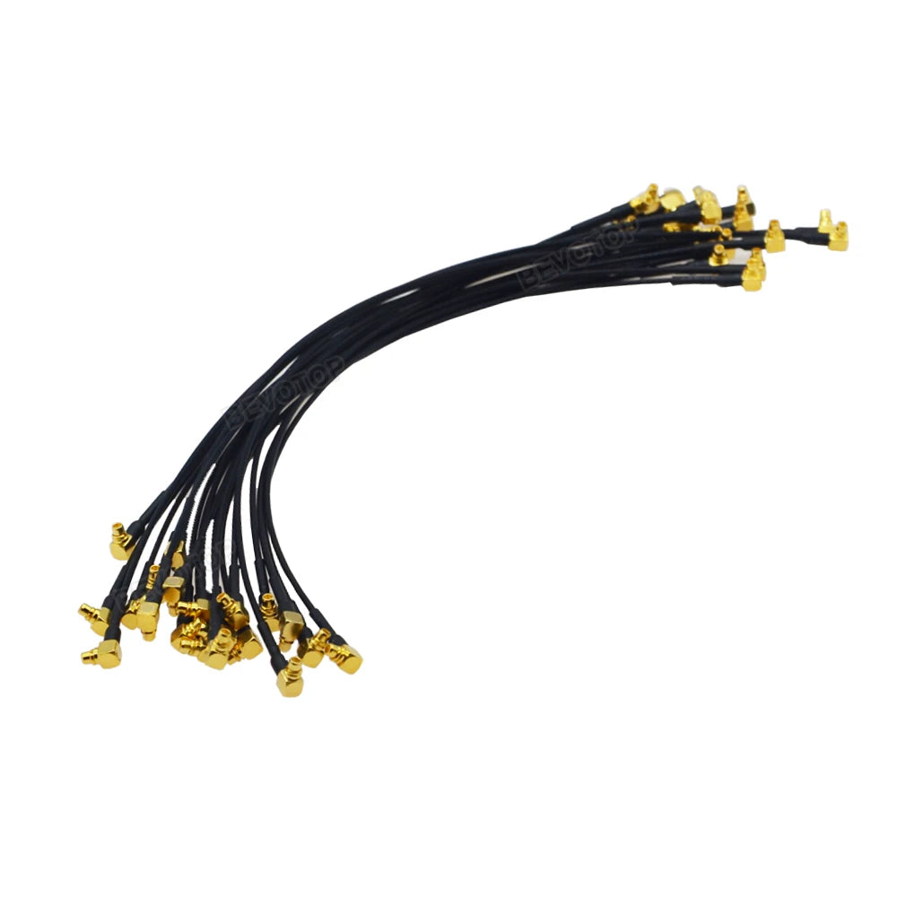 1Pcs MMCX Male Plug to MMCX Female Jack Connector RF1.37 Cable Pigtail RF Coaxial Cable Extension Cord Jumper 5CM-15M