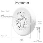 Smart Gas Leak Detector,ZigBee Tuya Alarm Sensor,Combustible Gas Leakage Alarm for Home Security,APP Remote Control, Smart Life
