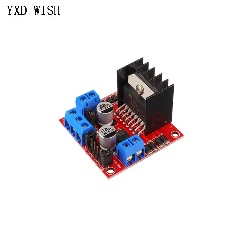 5PCS L298N Motor Drive Controller Board L298 DC Dual H Bridge Robot Stepper Motor Control Drives Module For Arduino Smart Car