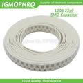 100PCS 1206 smd capacitor 22PF NPO Error 5% 50V 1206 22P capacitance IGMOPNRQ
