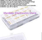 150pcs Integrated IC Circuits Chips Boxed PC817 ICL7660 NE555 LM358 JRC4558 LM393 LM339 Repair Appliances Send Clip Send Adapter
