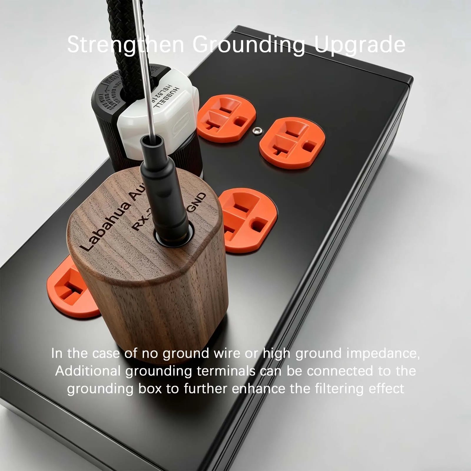 Hifi Audio Couple rx-2 filter Reduce noise EMI filter Common noise filter  Normal noise filter Purifier AC noise Portable filter