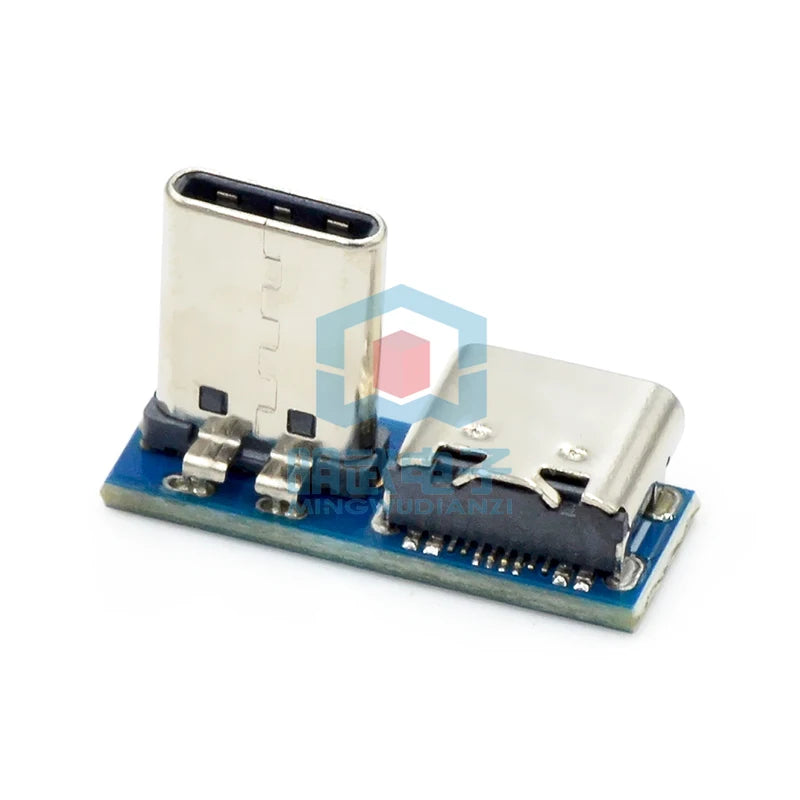 Mini TYPE-C Male To Female Test Board 24P Male To 16P Female USB3.1 Adapter Board Module