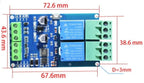 Modbus RTU 1 2 4 8 Channel Way relay module 5V 12V 24V Switching Switch Input/output RS485/TTL Communication