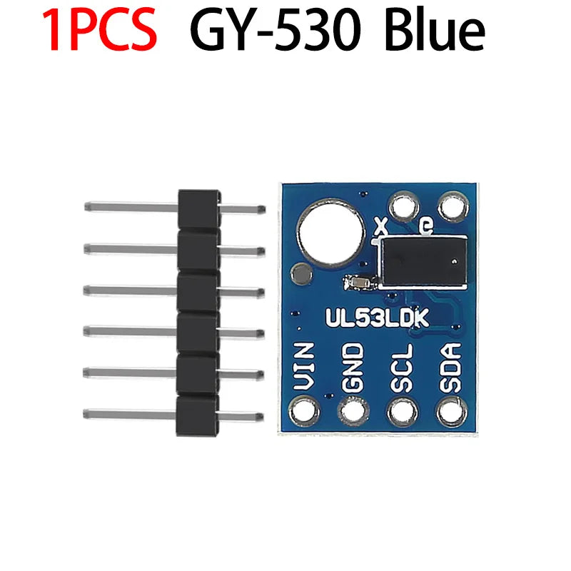 VL53L0X Time-of-Flight Laser Ranging Sensor IIC GY-530 VL53L0X VL53L1X V2 Laser Distance Module High Accuracy