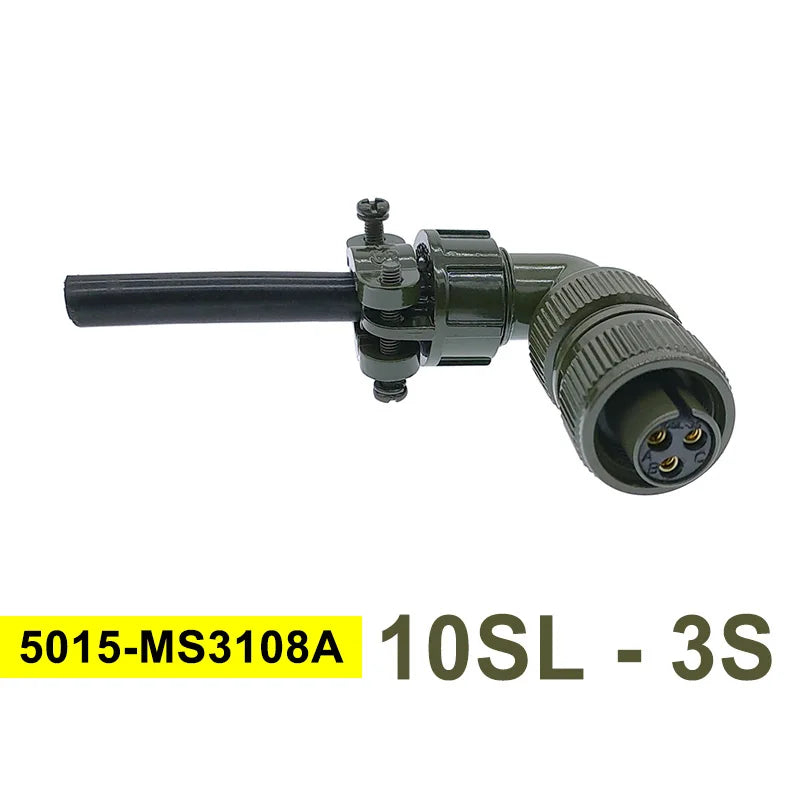 MIL-C 5015 Military Specification Connectors 10SL-3 10SL-4 MIL STD Plug&Socket MS3102A MS3106A MS3108A Circular Connector