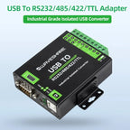 FT232RNL USB to RS232/485/422/TTL Interface Converter Industrial Isolation USB Converter for Mac Windows Linux Android
