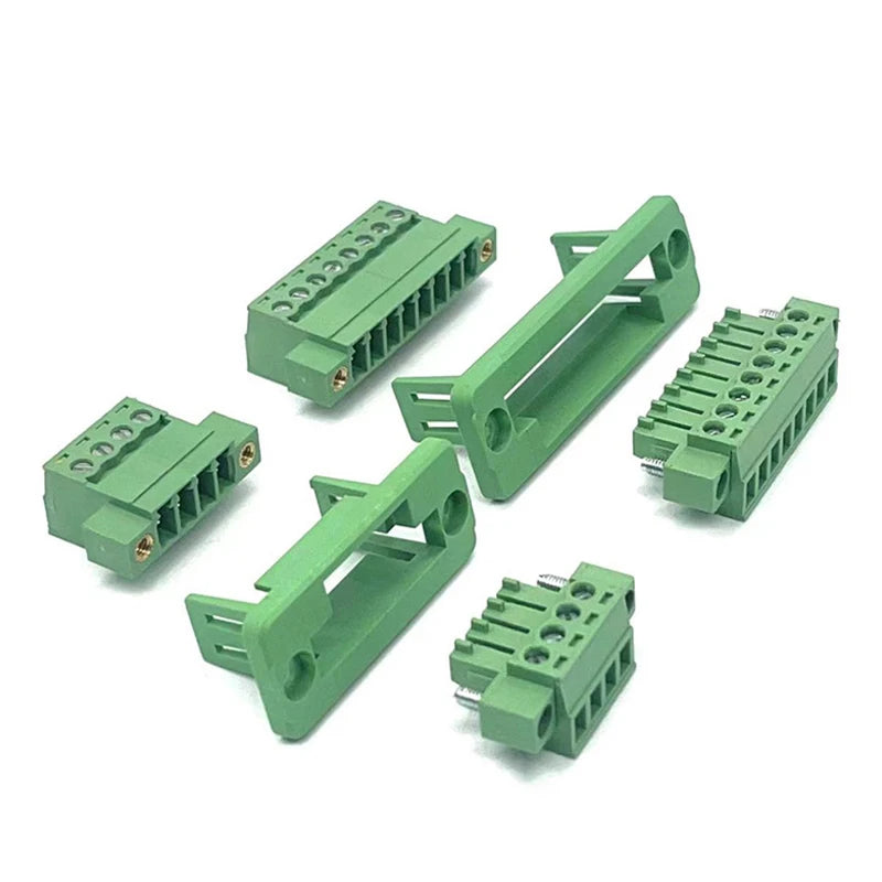 1Set 15EDGWC Pitch 3.81mm 2P/3P/4P/5P/6P/8P/9P Pluggable Terminal Block Connector JM15EDGKM 3.81mm Pitch
