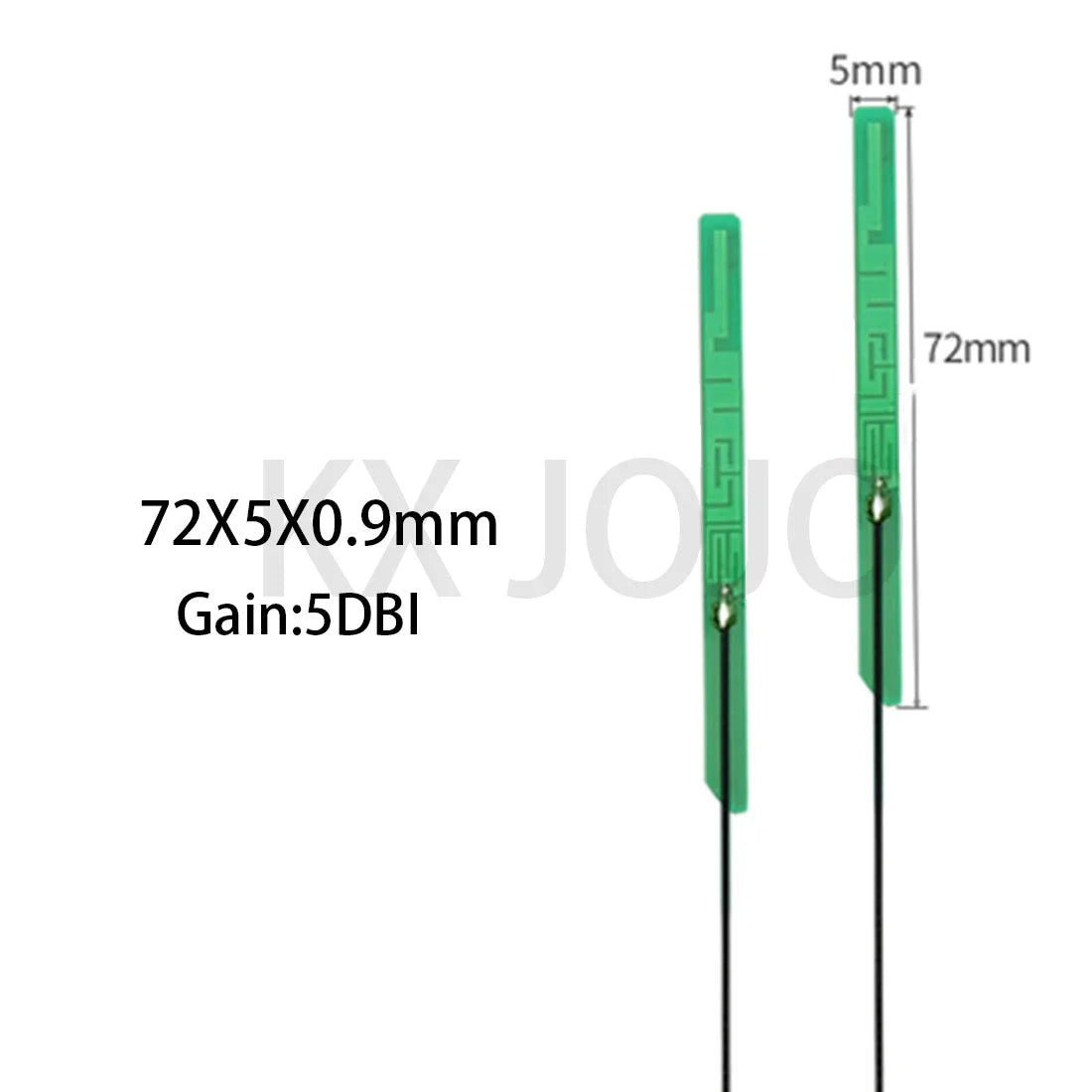 Built-in PCB Antenna 1pcs 2.4G 5.8G Dual-frequency WIFI Module Omni Directional High-gain Antenna IPX Ufl 1/Soldering Bluetooth
