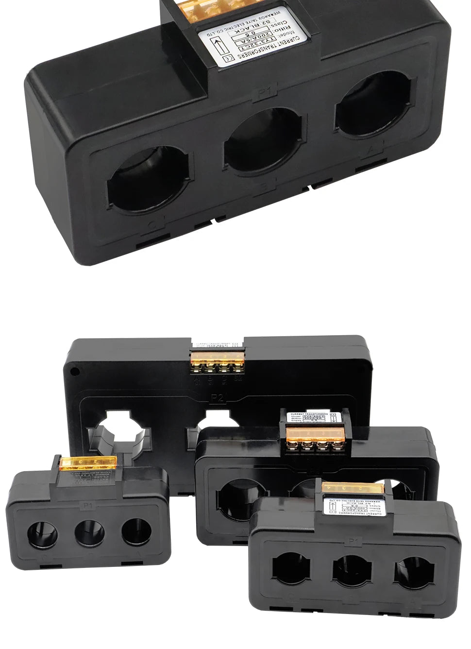 Three-Phase Current Transformer CT Accuracy 0.5 Aperture 35mm 100/150/200/250/300/400/500 Ratio 5A
