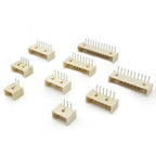 50pcs Micro JST MX1.25 Straight needle/curved needle Connector 2Pin~12Pin Male Pin Header Right Angle 90°/180° 1.25mm Pitch