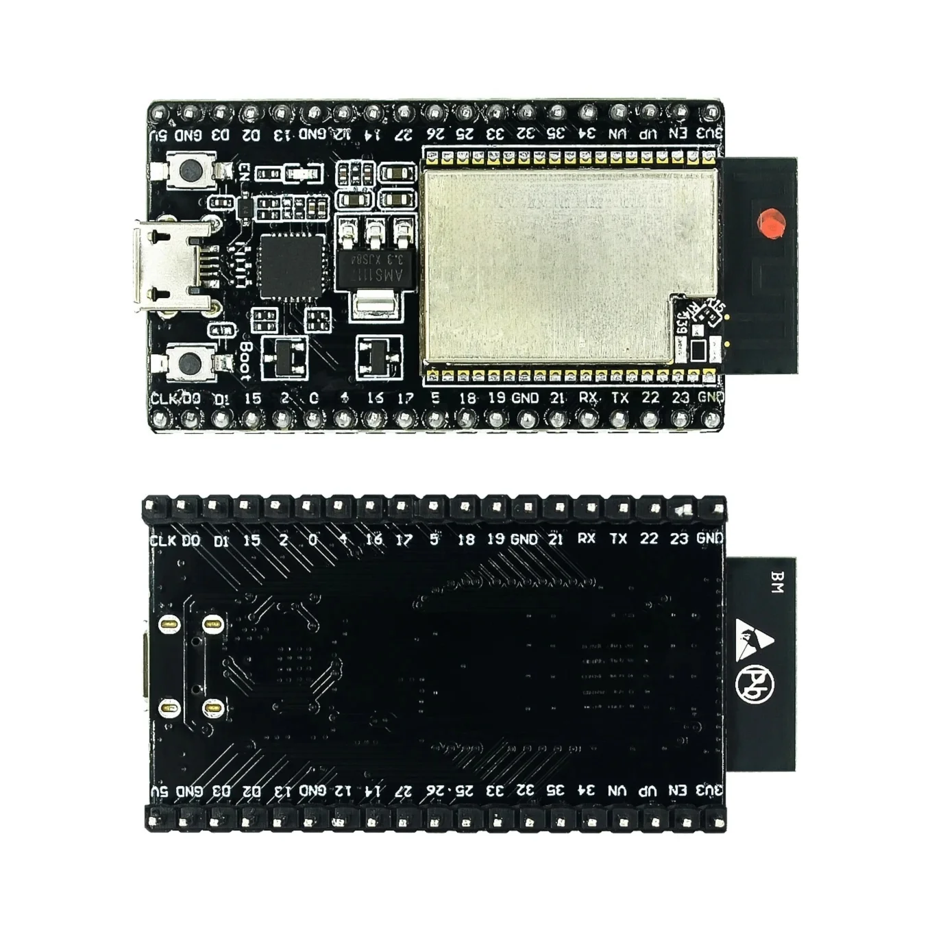 FOR ESP32 Development Board TYPE-C MICRO USB CH340C WiFi+Bluetooth Ultra-Low Power Consumption Dual Core FOR ESP32-DevKitC-32