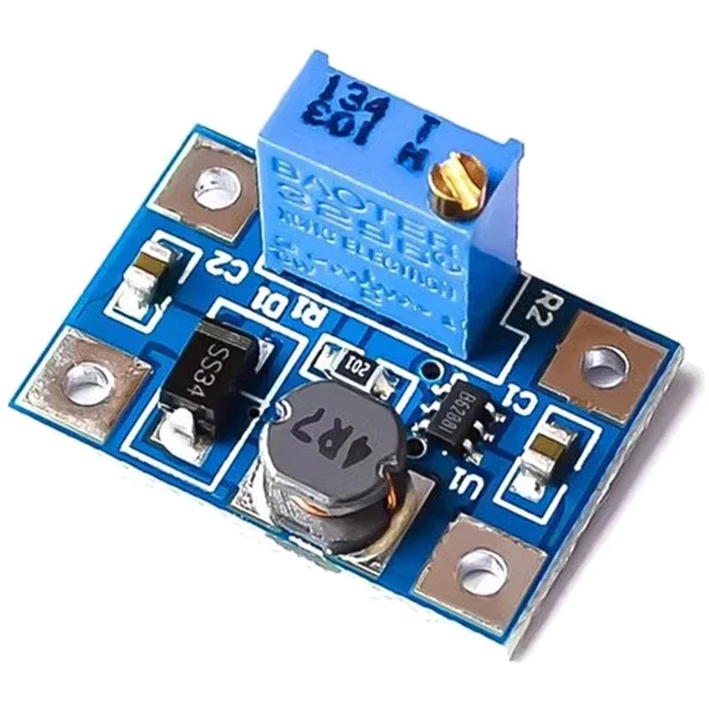 5PCS 2-24V to 2-28V 2A DC-DC SX1308 -UP Adjustable Power Module Step Up Boost Converter for DIY Kit
