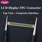 10pcs Connector FPC LCD Screen Motherboard For Samsung A15 A55 A35 A25 A05 A54 A34 A24 A14 A04  Display FPC On Board  78pin