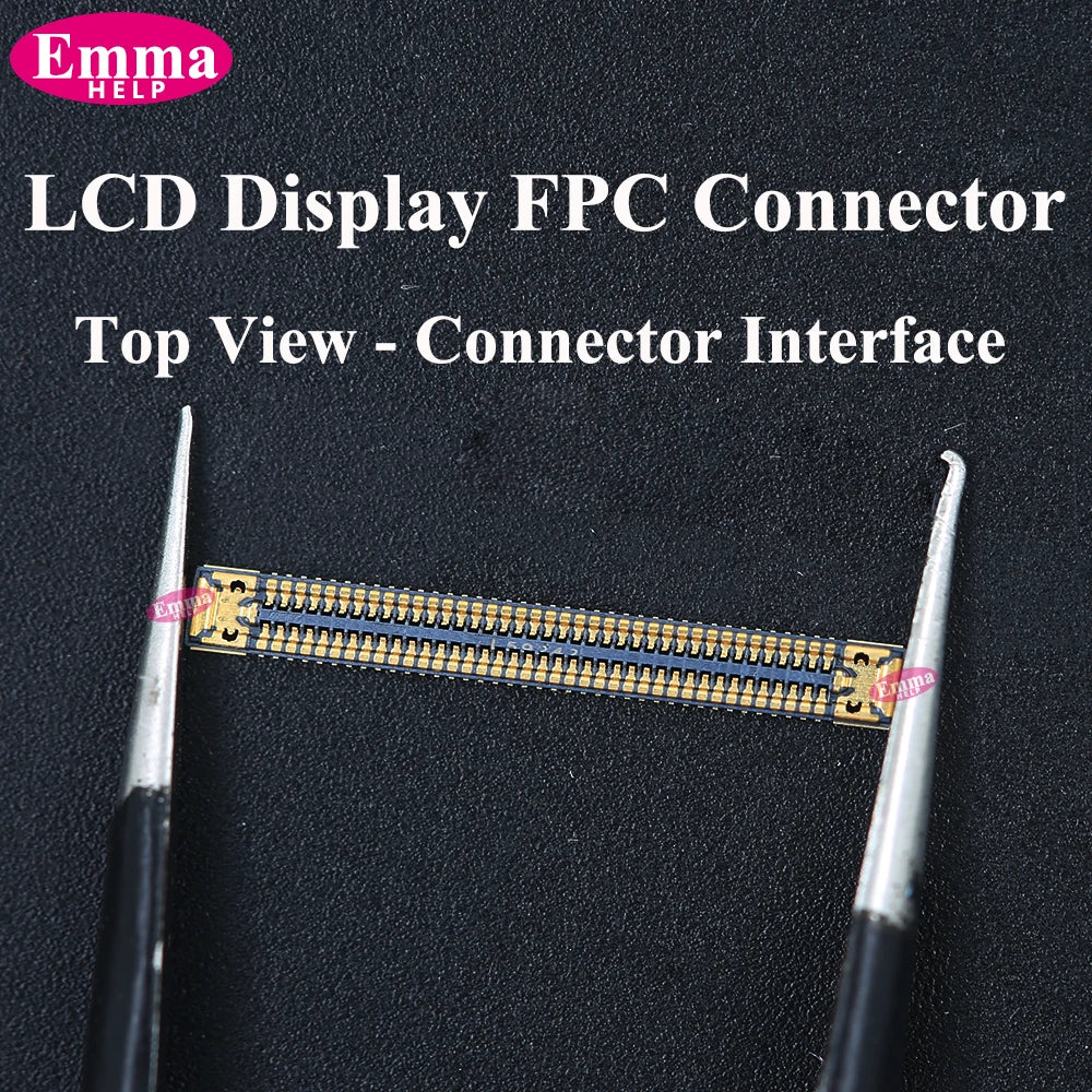 10pcs Connector FPC LCD Screen Motherboard For Samsung A15 A55 A35 A25 A05 A54 A34 A24 A14 A04  Display FPC On Board  78pin