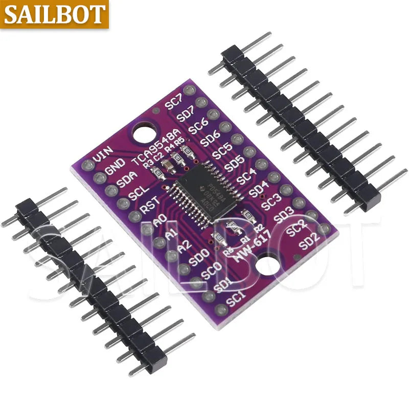 TCA9548 TCA9548A 1 To 8 I2C 8-channel IIC Multi-channel Multiplexer Breakout Module for Arduino Development Expansion Board