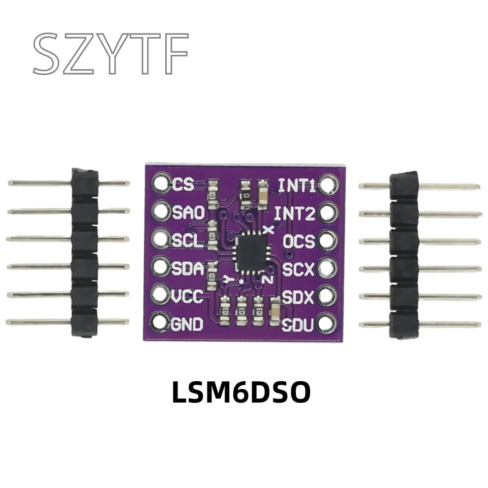 CJMCU-633 LSM6DSM/LSM6DSO 6DOF 3D Gyroscope Attitude Sensor Module 3D Accelerometer 3.3V SPI IIC I2C MIPI I3C SM Serial Interfac