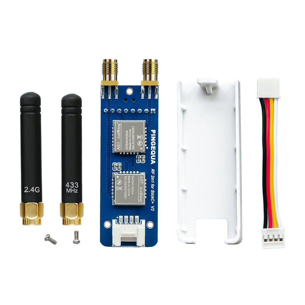 M5Stack StickC Plus2 RF 2-in-1 Module, Supports Both CC1101 and NRF24 Functionalities. Compatible with 2.4GHz and 433MHz Frequen