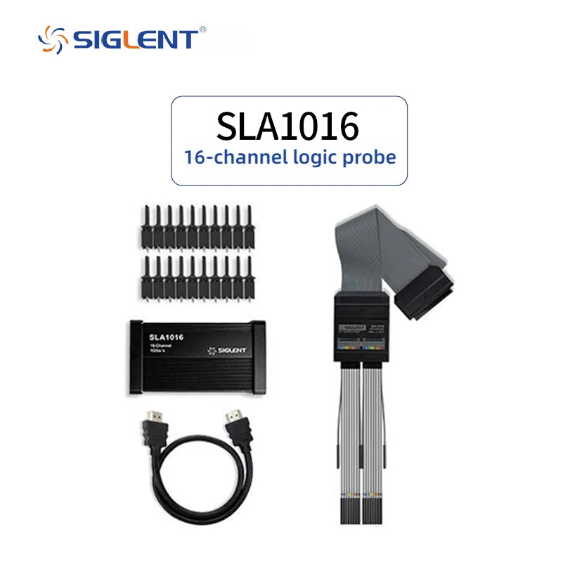 SIGLENT SPL2016/SLA1016 16-Channel Logic Probe for Oscilloscope; Logic Analyzer Probe for Oscill 16-Channel Logic Probe