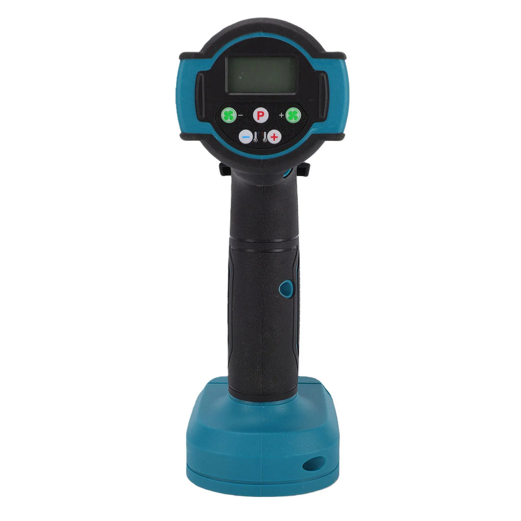 Cordless Heat Gun for Makita 18V Battery Hot Air Gun Digital LCD Display Adjustable Temp Airflow 122℉-1022℉ for Shrinking PVC