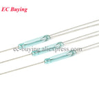 20Pcs/5pcs Reed Switch Magnetic Induction Switch Normally Open Normally Closed NO NC Conversion Sensor Induction 4*28MM 1.8*10