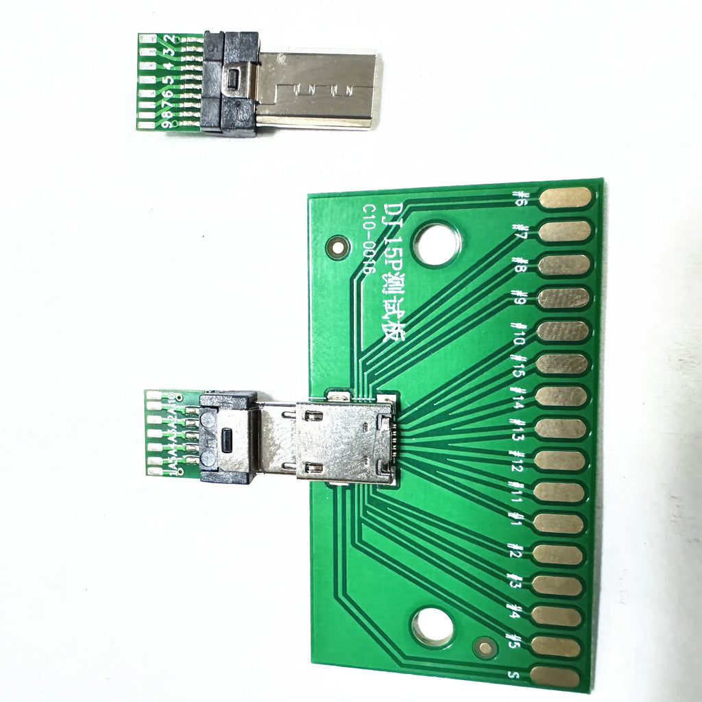 For Sony Camera Camera plug Multi  USB Female Socket Detection Multi 15-pin USB Plug (male)DIY Welding Wire Suitable