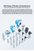 Absolute Pressure Transmitter HTP-300 RS485 4-20mA 0-5V 0-10V Modbus Vacuum Sensor High Accuracy IP65 Barometric Transmitter