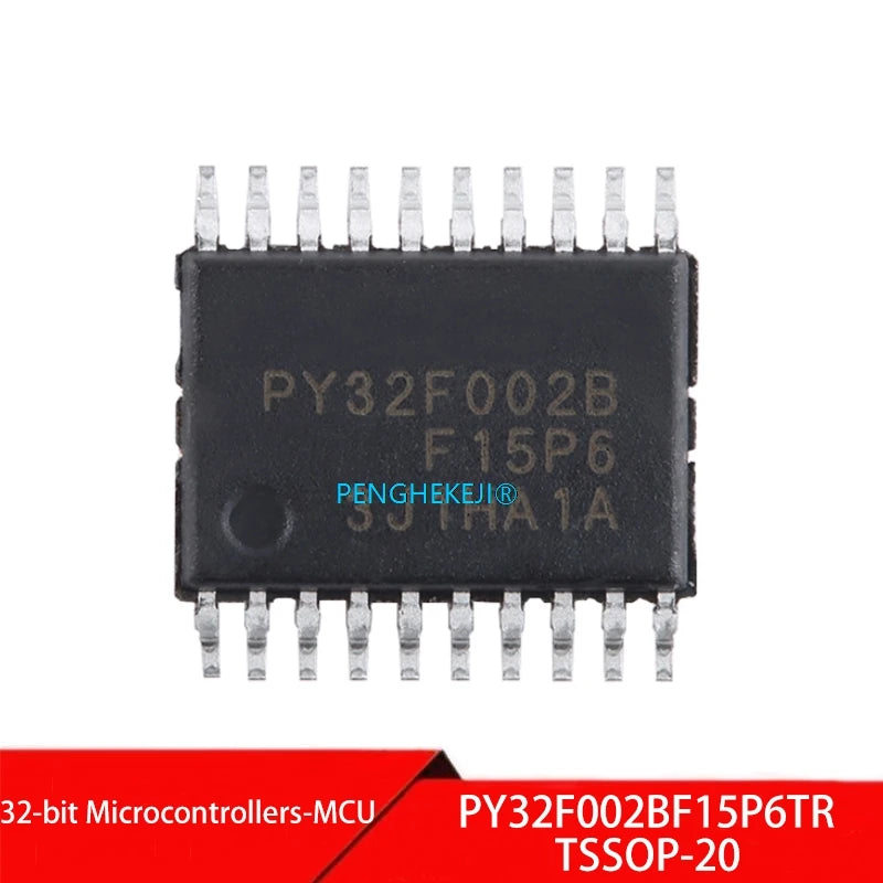 5/10/20PCS PY32F002BF15P6TR TSSOP-20 ARM Cortex-M0 32-bit Microcontrollers-MCU PY32F002B TSSOP20