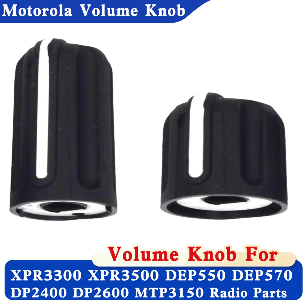 1/5Pairs Walkie-talkies Volume Power Channel Knobs for Motorola XPR3300 XPR3500 DEP550 DEP570 DP2400 DP2600 MTP3150 Radio Parts