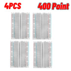 1-20pcs Breadboard 400 830 Point PCB Board MB-102 MB102 Test Develop Nodemcu Raspberri PI 2 lcd High Frequency 40pin Dupont Line