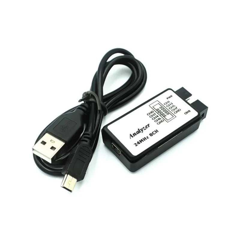 PHKJ 1PCS USB Logic Analyzer Microcontroller for ARM FPGA Debugger 24M Samples 8 Channels