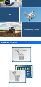 Original Positioning Heading Module UM960 UM980 UM982 K902 K922 ZED-F9P ZED-X20P for Precision Agriculture Drone Defence Robot