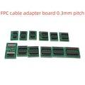 1PCS FPC Cable Adapter Board 0.3mm Pitch 17P 23P 25P 27P 31P 33P 35P MIPI LCD Screen Extension Board