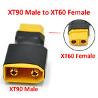 1/5/10PCS XT60 M/F To XT90 Male / Female and T-Plug Male/Female To XT90 Male/Female Connector Conversion Adapter for RC Battery