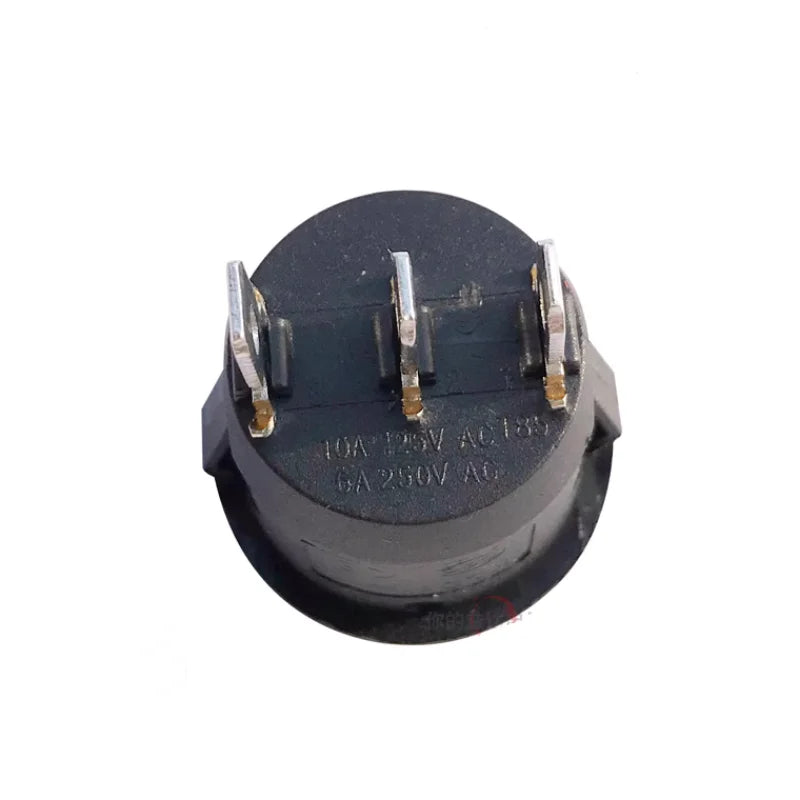 5/10 PCS KCD1-105 20mm Round Rocker Switch 3 Pin SPDT ON-OFF-ON Black Car Boat Automotive Toggle Switch