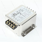 30A Three Phase Four Wire Power Filter, 220V/380V Anti-Interference EMI Filter with Terminal Block