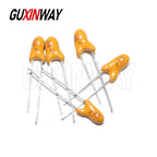 5PCS 10V 16V 25V 35V 50V Tantalum Capacitor 1UF 2.2UF 3.3UF 4.7UF 10UF 22UF 33UF 47UF 100UF 220uF 0.1uF 0.22uF 0.47uF 0.68uF DIP