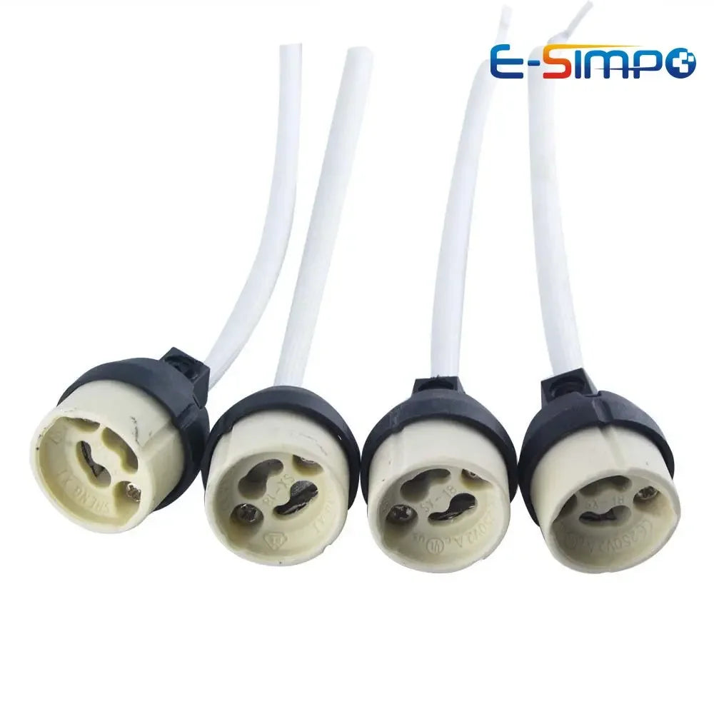 2pcs GU10 to E14 E12 GU10 MR16 G5.3 G9 E26/E27 CFL LED Light Socket Lamp Bub Base Holder Converter Adapter