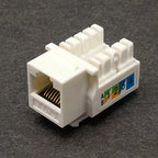 5pc CAT6 RJ45 110 Punch Down Keystone Computer Module Network Ethernet Jack