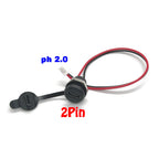 USB-C 2P High Current Charging Socket with PH2.54 Nut Snap Lock Plate USB TYPE-C Female Type C Waterproof Female Connector JacK