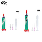 Sn99Ag0.3Cu0.7 Lead Free High-Temperature Solder Paste Needle Tube for SMT PCB BGA Mobile USB Phone Socket Repair, LED Soldering