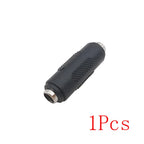 5.5 MM x 2.1 MM DC Male to Male Power Plug Connector 5.5mm x 2.1mm DC Female to Female Jack Adaptor For CCTV