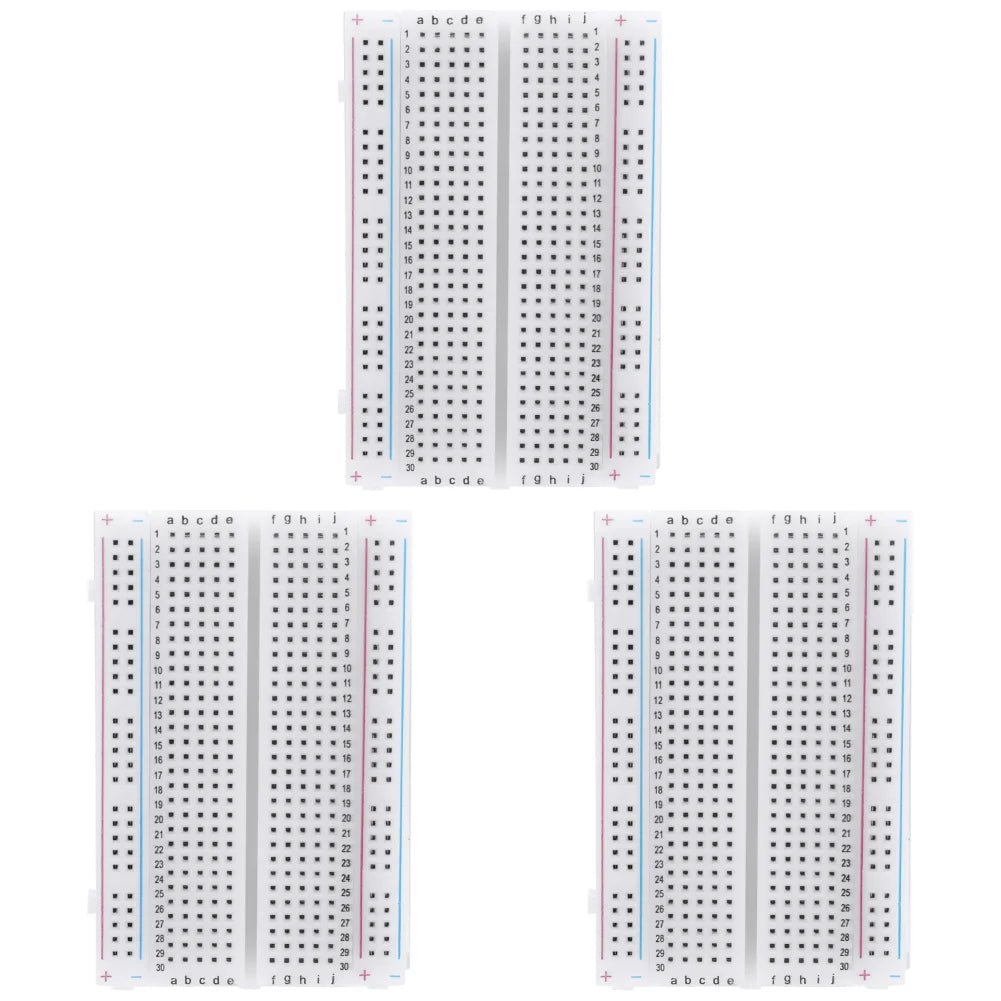 1-10PCS 400 Tie Points Solderless PCB Breadboard Spliceable Mini Test Protoboard Circuit Circuit Board Universal for Experiment
