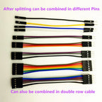 40PIN 20PIN 10PIN Dupont Line Male to Male Female to Female Male to Female No Shell Jumper Wire Dupont Cable for Arduino DIY KIT