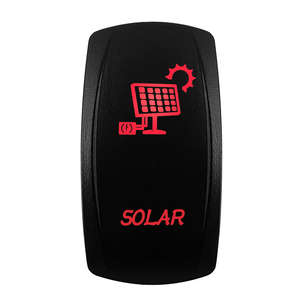 Red Led Light Rocker Switch 12V/24V SPST DPDT Toggle Switch ON OFF/ ON OFF ON Backlight Latching / Momentary Dash Panel Control